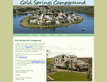 Tablet Screenshot of goldsprings.ca